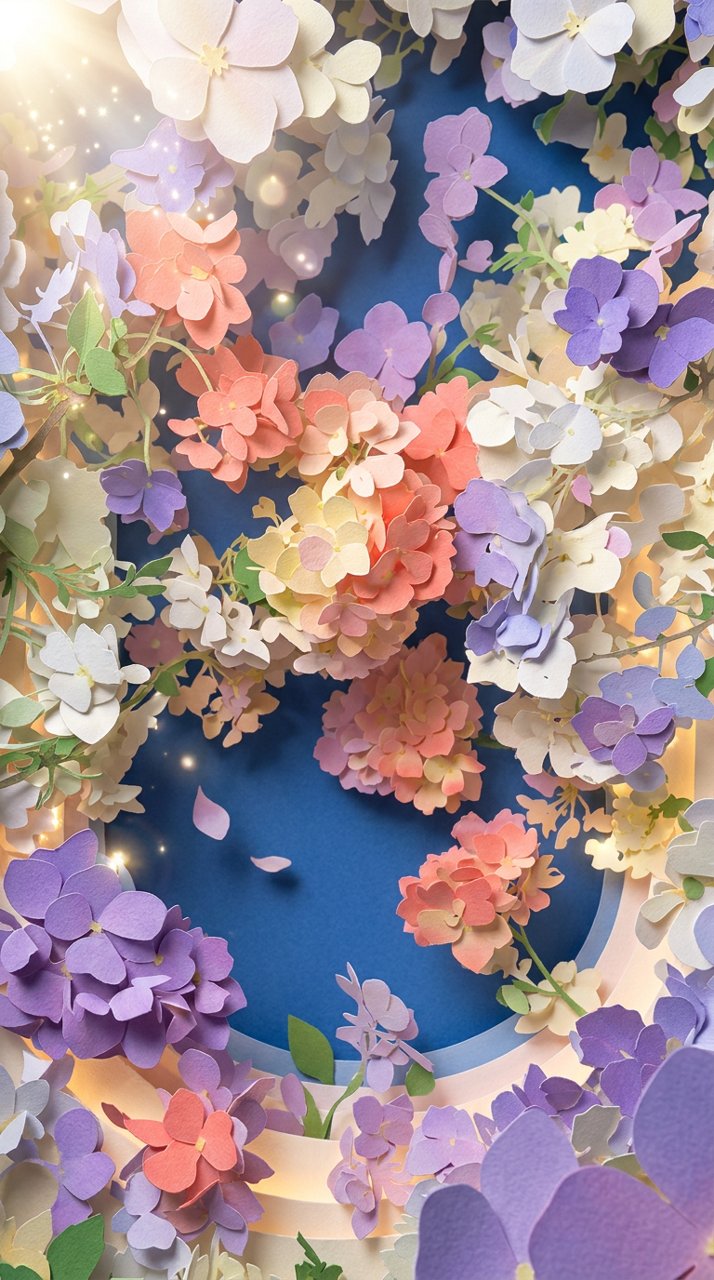Paper petals — by @framepeek_com, from the In Bloom collection