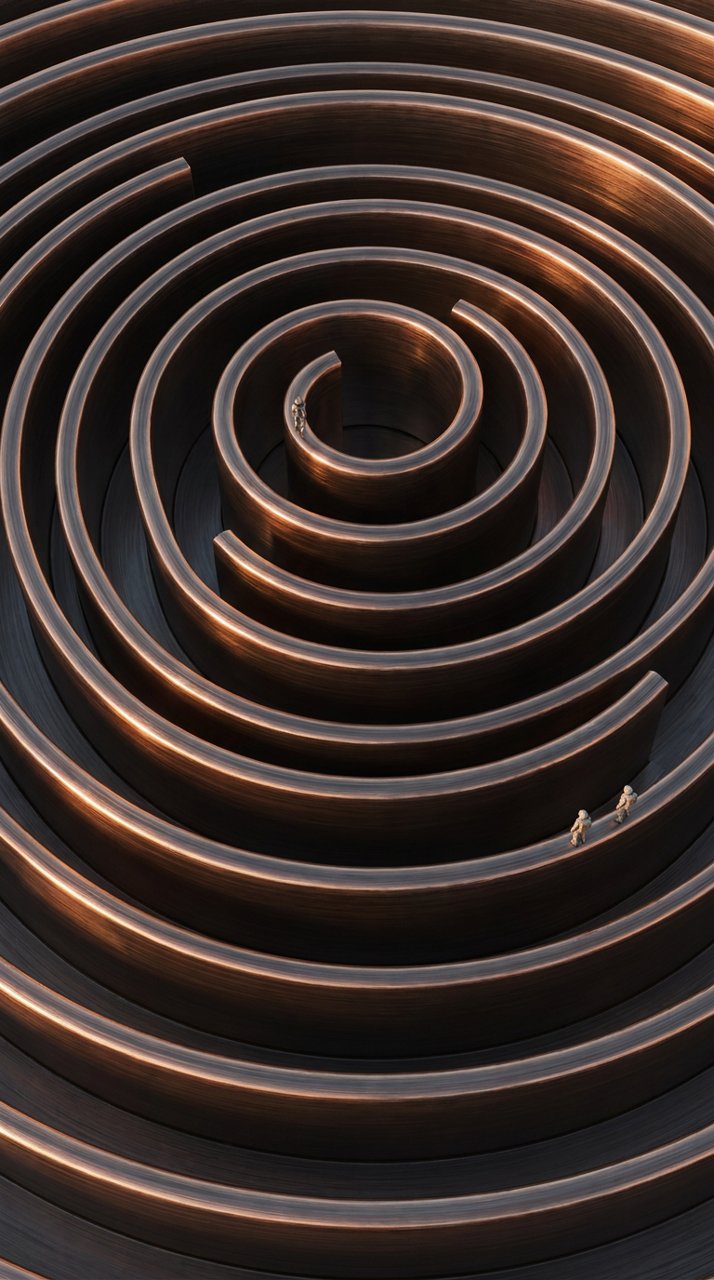 Copper coil — by @framepeek_com, from the Still Life collection