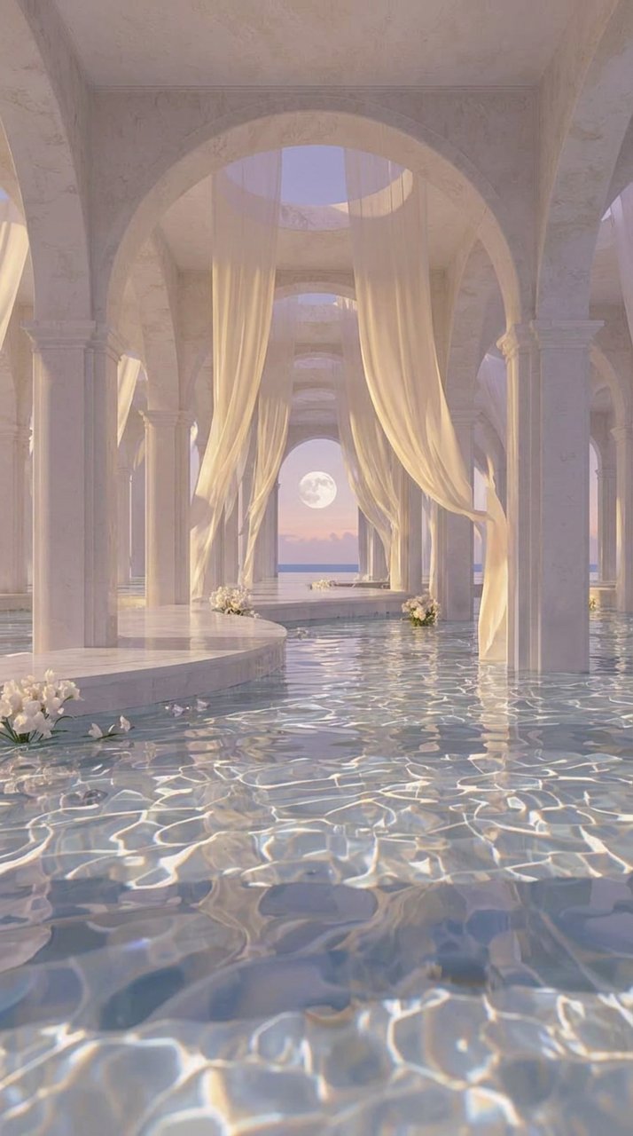 Water hall — by @framepeek_com, from the Sanctuary collection